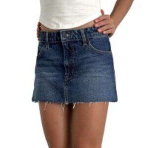 Denim Mini Skirt